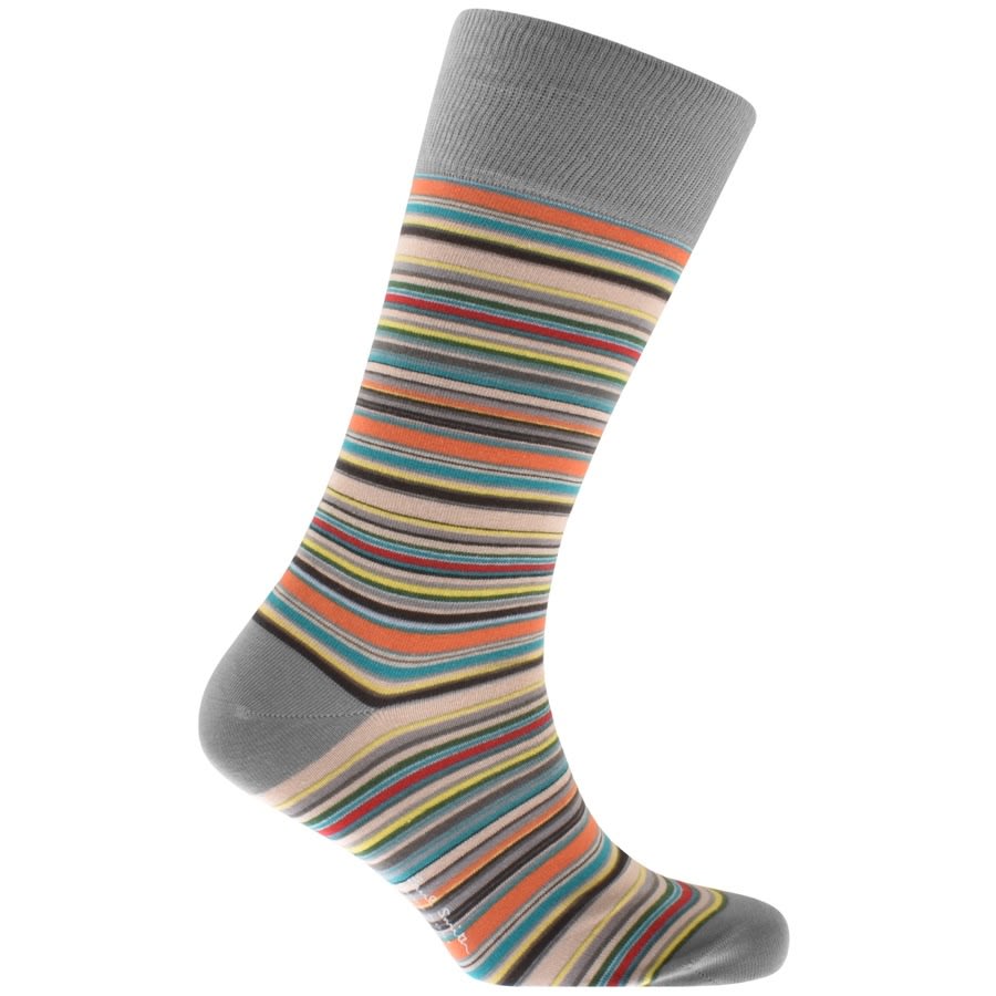 Alternative Image for ProductPaul Smith Gift Set 3 Pack Stripe Socks Blue2