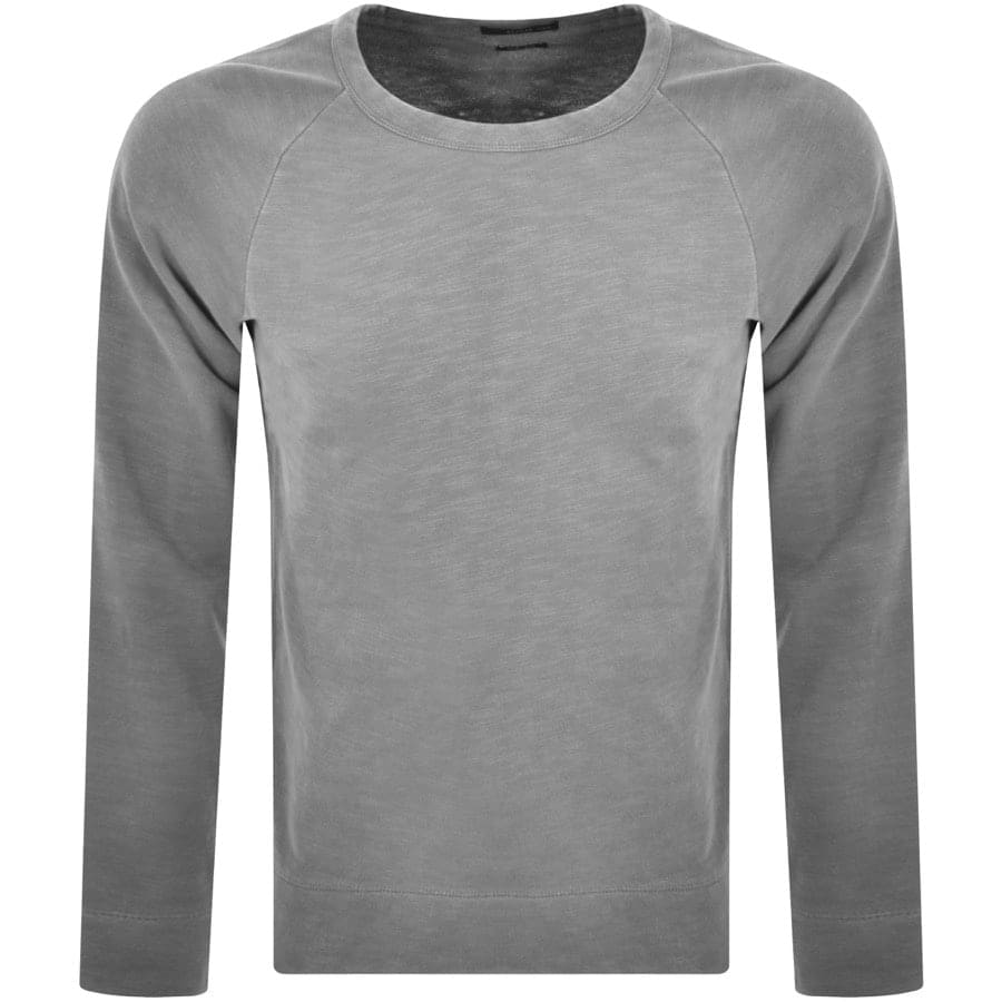 Alternative Image for ProductReplay Crew Neck Sweatshirt Grey1