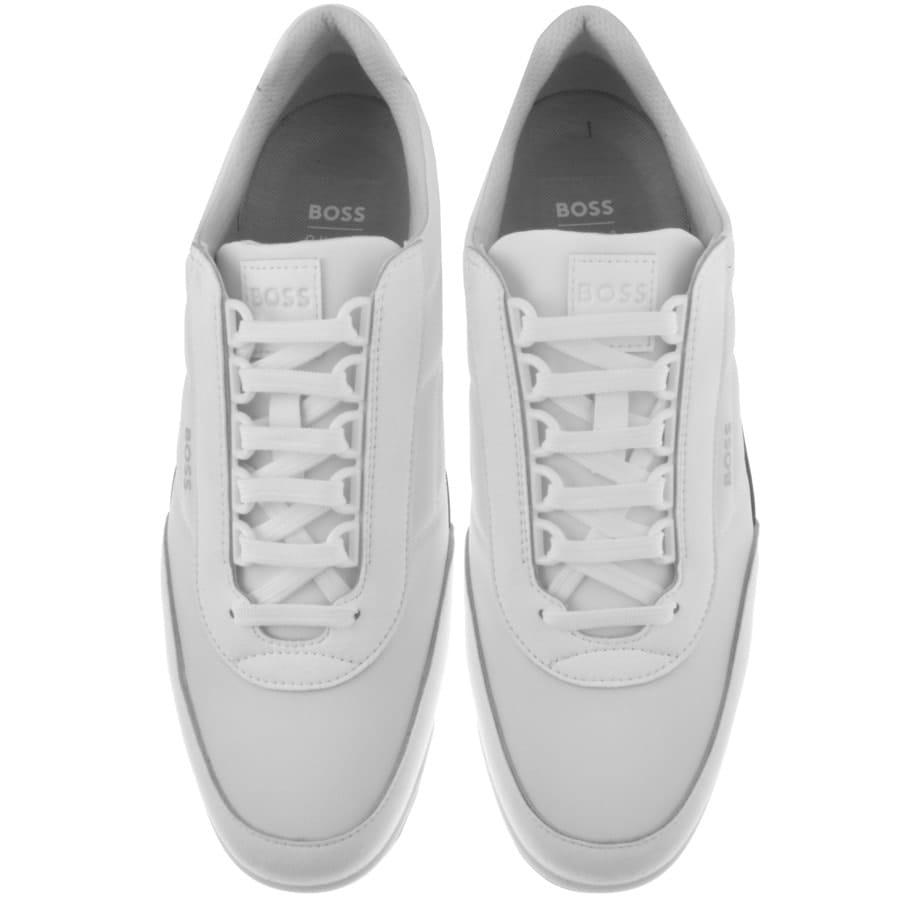 Alternative Image for ProductBOSS Saturn Lowp Trainers White3