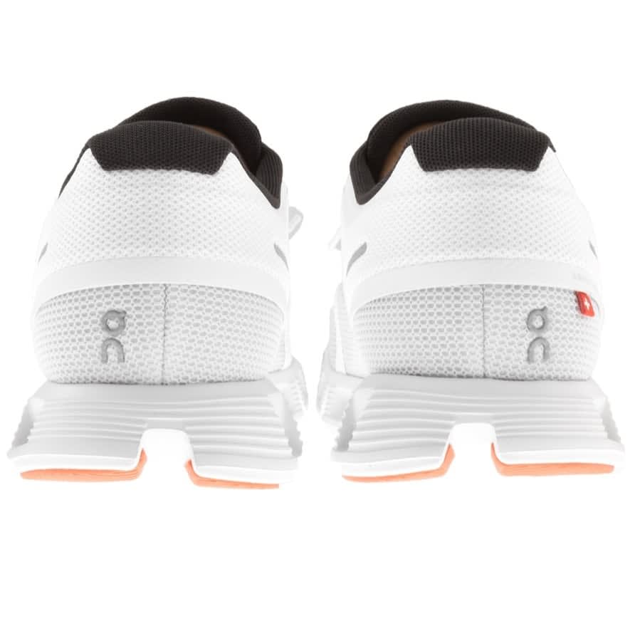 Alternative Image for ProductOn Running Cloud 5 Trainers White2