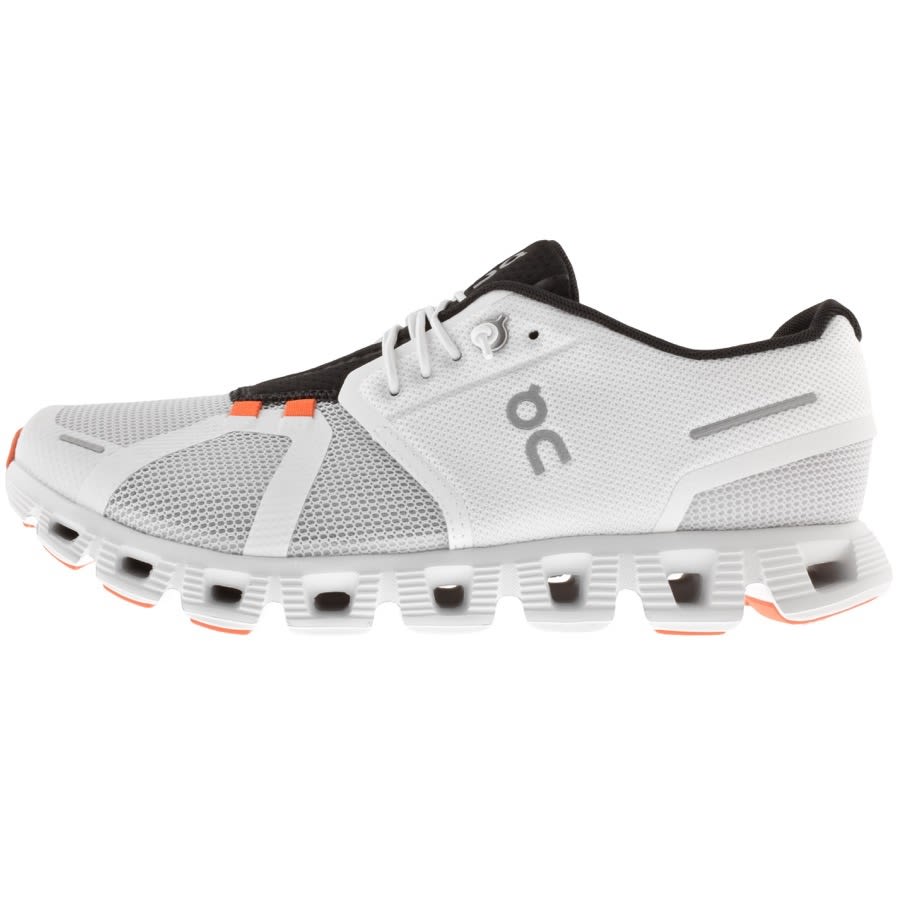 Alternative Image for ProductOn Running Cloud 5 Trainers White1