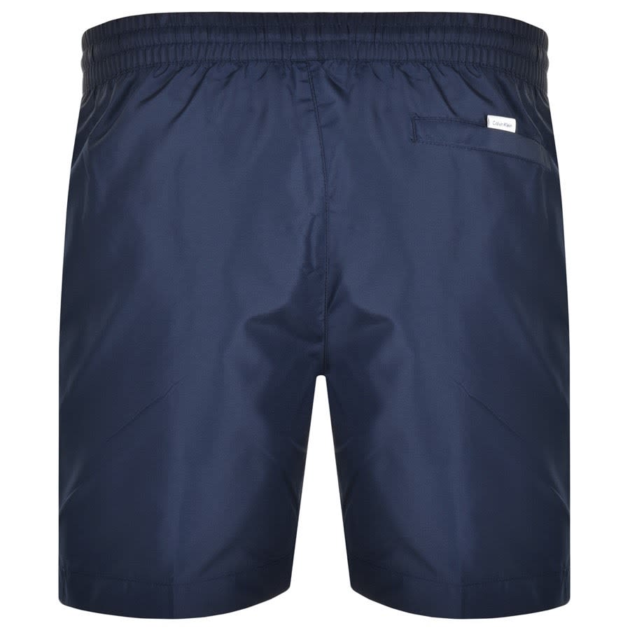Alternative Image for ProductCalvin Klein Logo Swim Shorts Navy2