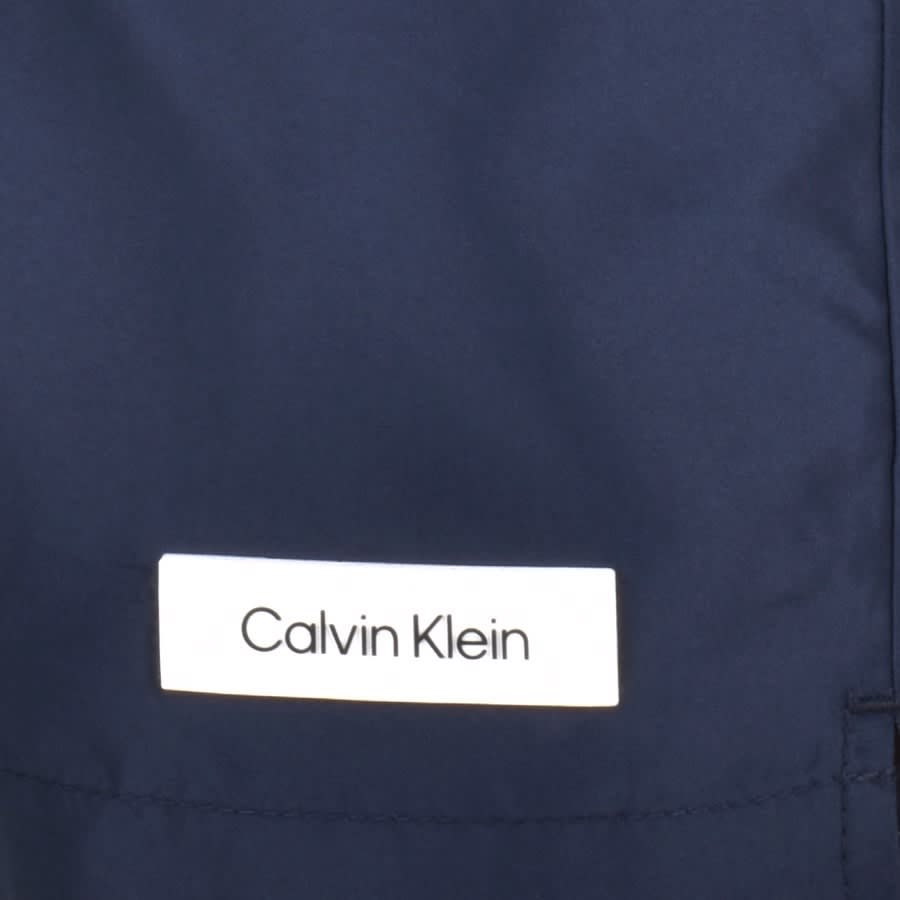 Alternative Image for ProductCalvin Klein Logo Swim Shorts Navy3