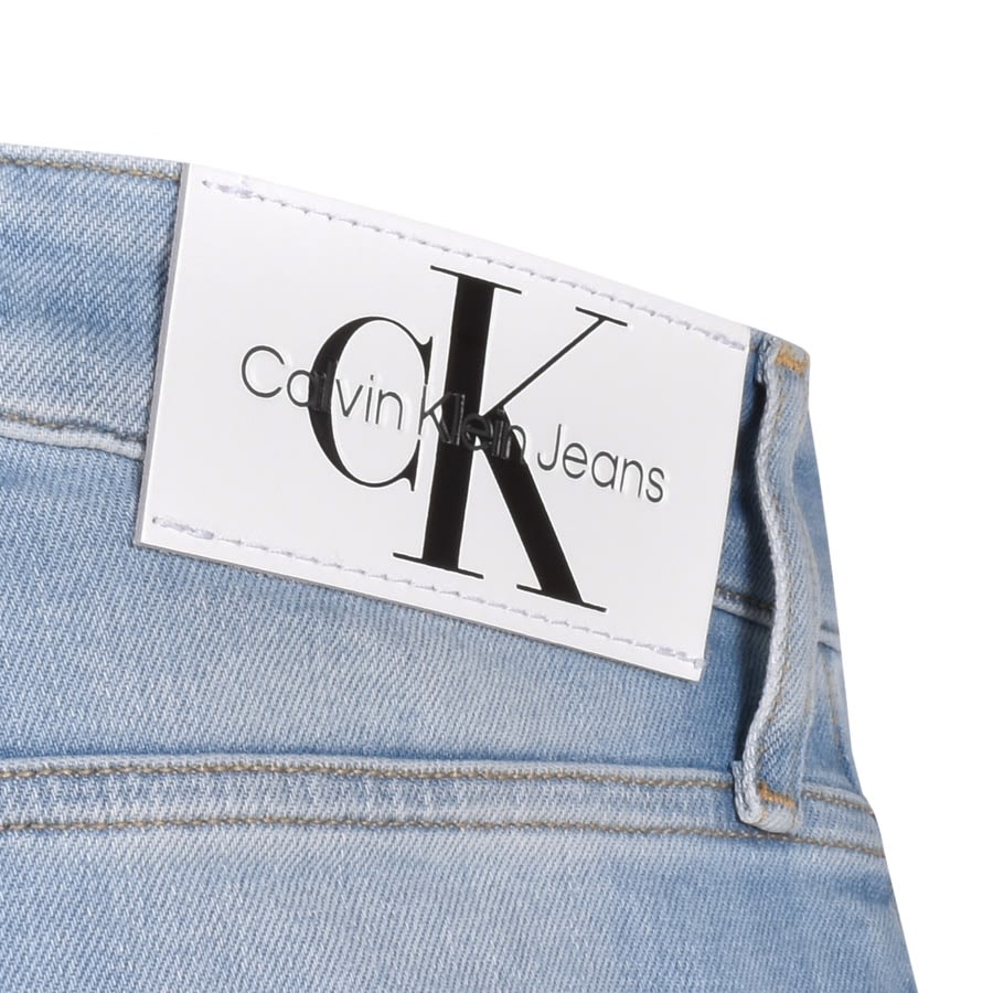 Alternative Image for ProductCalvin Klein Jeans Slim Jeans Denim Light Wash3