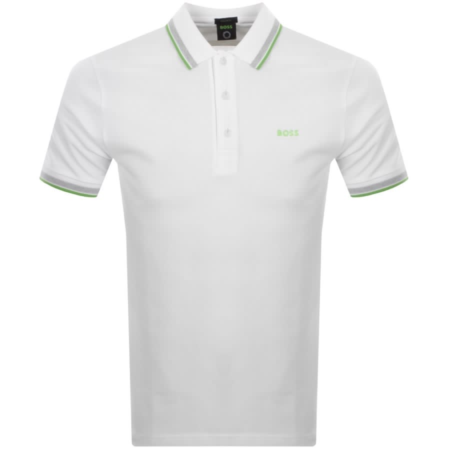 BOSS Paddy Polo T Shirt White | Mainline Menswear United States