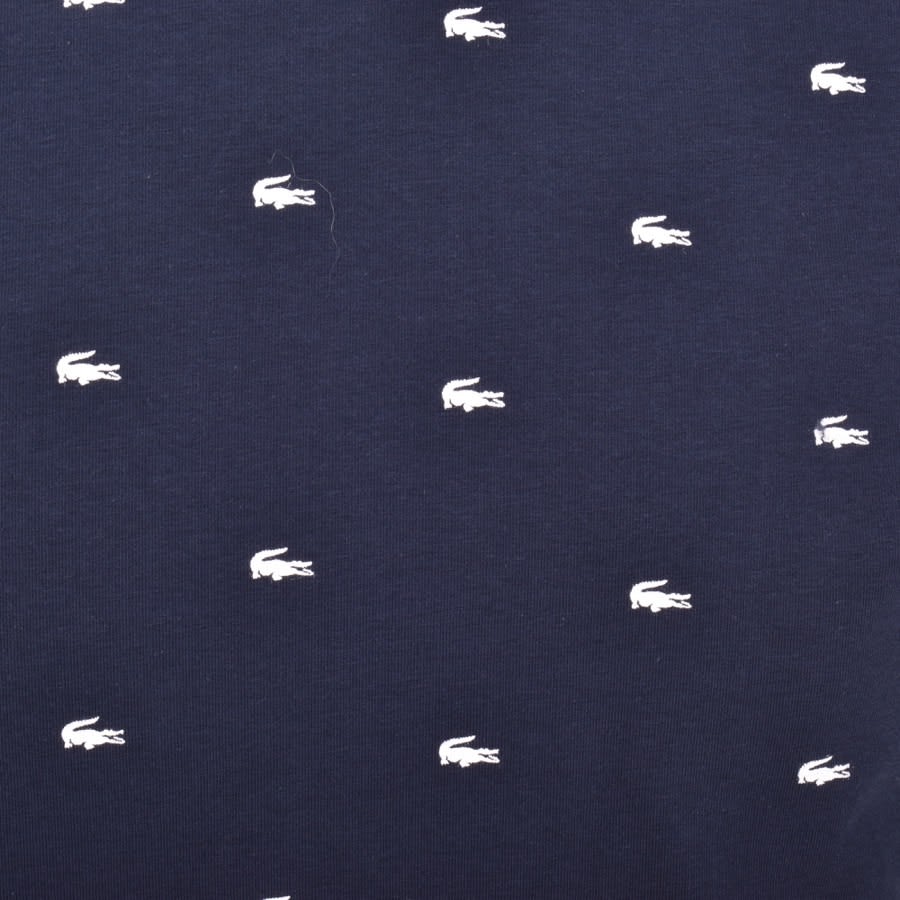 Alternative Image for ProductLacoste Loungewear Crew Neck T Shirt Navy3