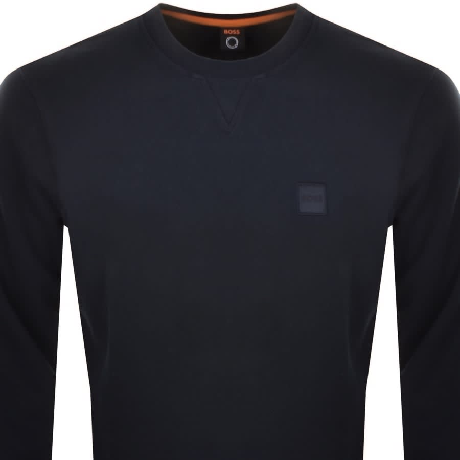 Alternative Image for ProductBOSS Westart 1 Sweatshirt Navy2