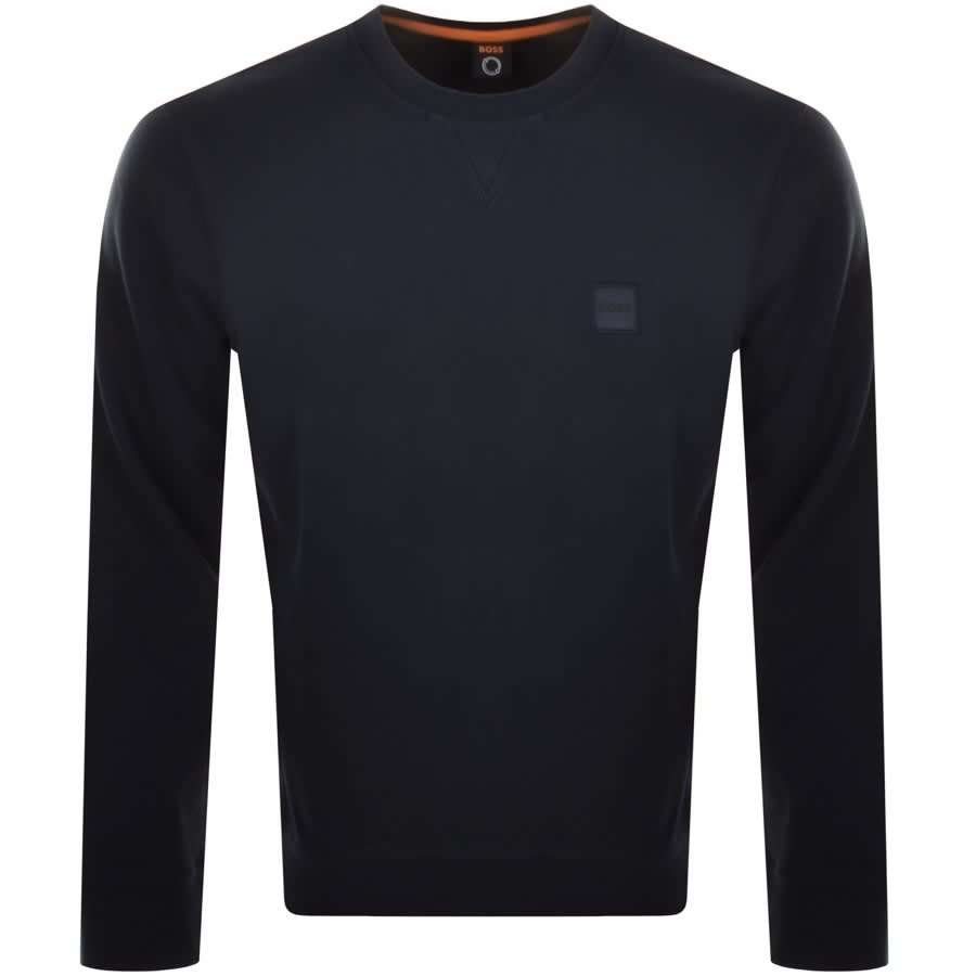 Alternative Image for ProductBOSS Westart 1 Sweatshirt Navy1