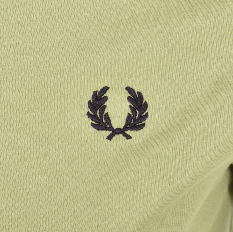 Alternative Image for ProductFred Perry Ringer T Shirt Green3