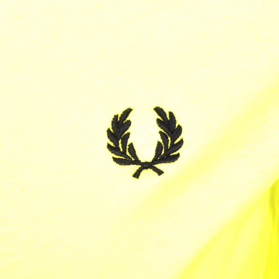 Alternative Image for ProductFred Perry Ringer T Shirt Yellow3