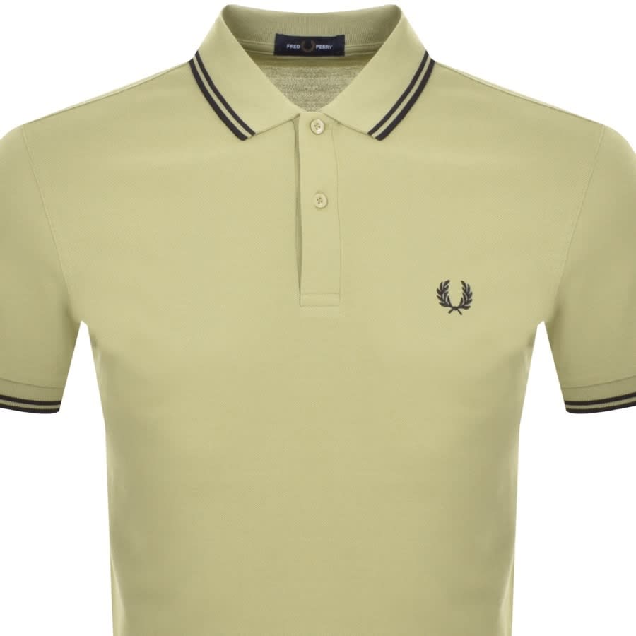 Alternative Image for ProductFred Perry Twin Tipped Polo T Shirt Green2