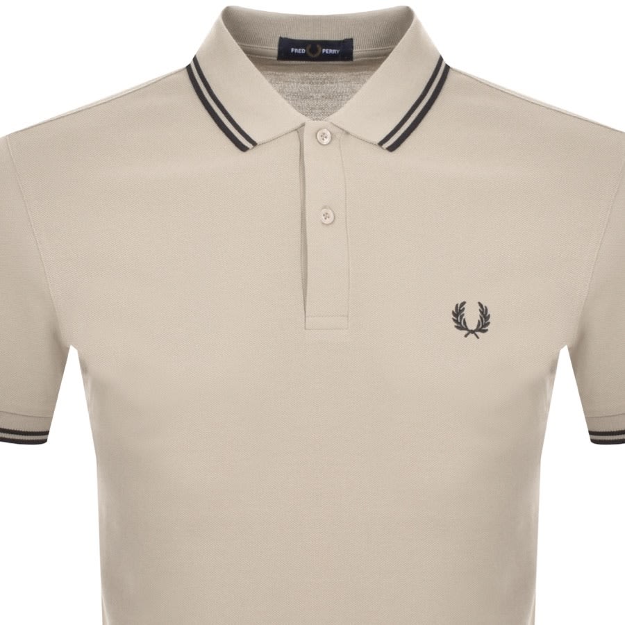 Alternative Image for ProductFred Perry Twin Tipped Polo T Shirt Khaki2