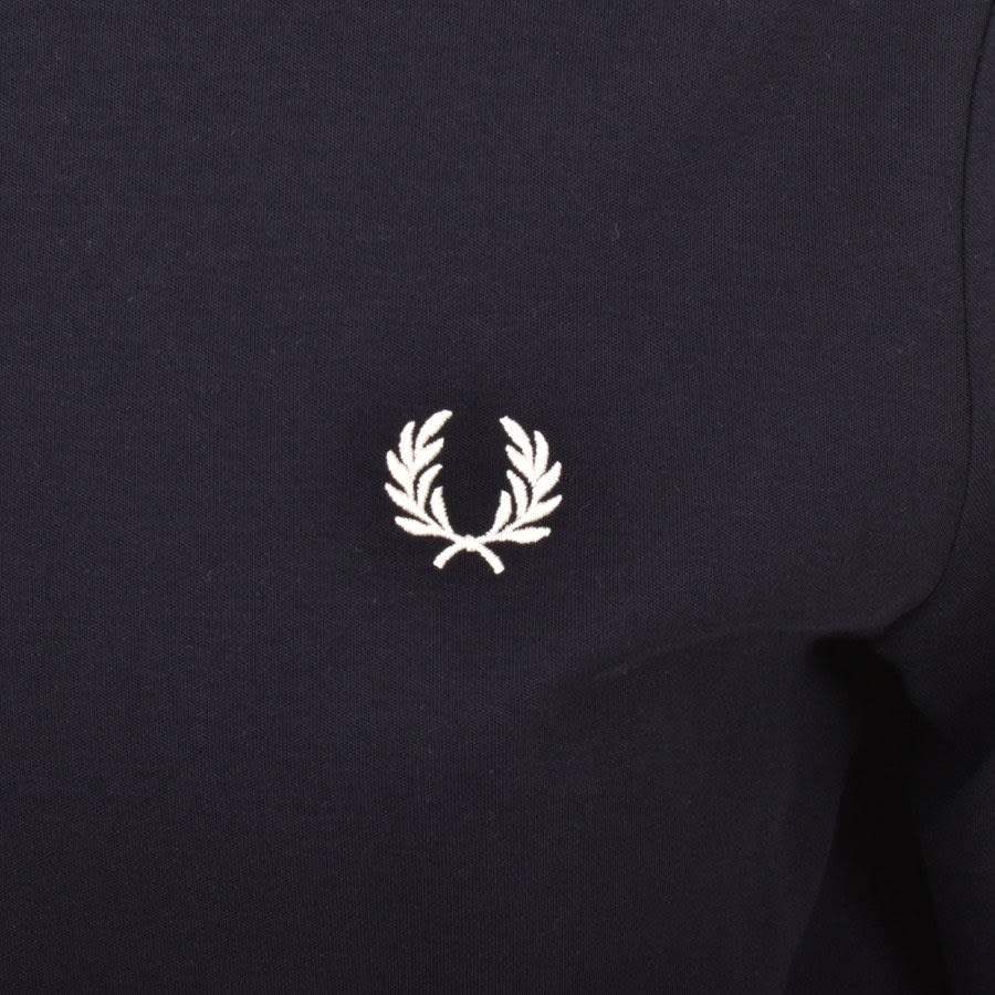 Alternative Image for ProductFred Perry Crew Neck Sweatshirt Navy3