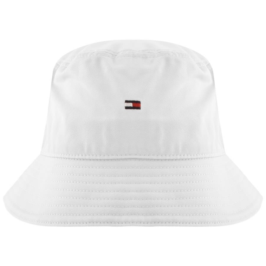 white tommy hilfiger bucket hat