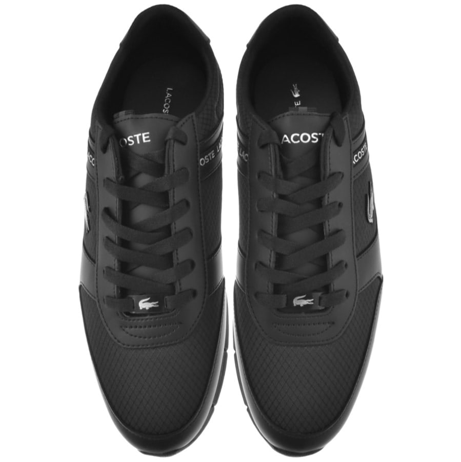 Alternative Image for ProductLacoste Menerva Trainers Black3