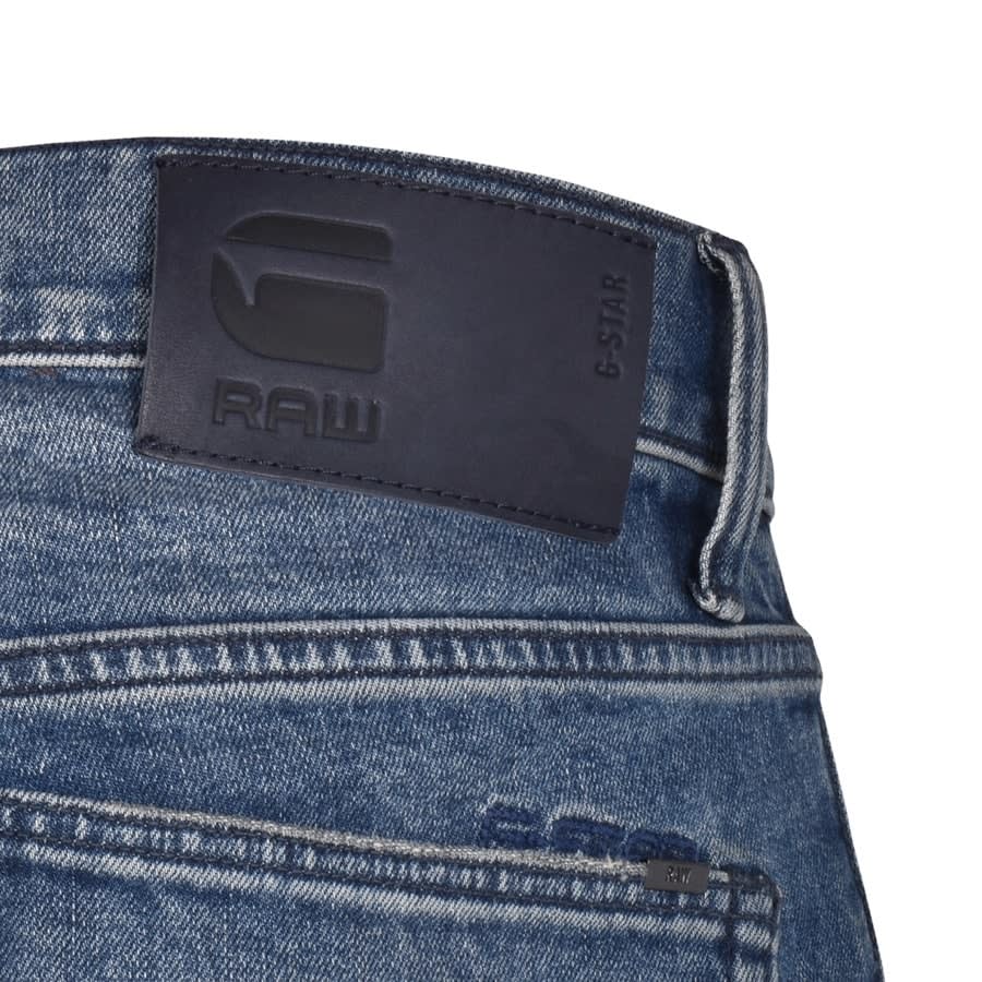 Alternative Image for ProductG Star Raw 3301 Slim Fit Jeans Mid Wash Blue3