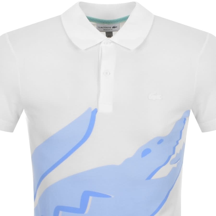 Alternative Image for ProductLacoste Short Sleeved Polo T Shirt White2