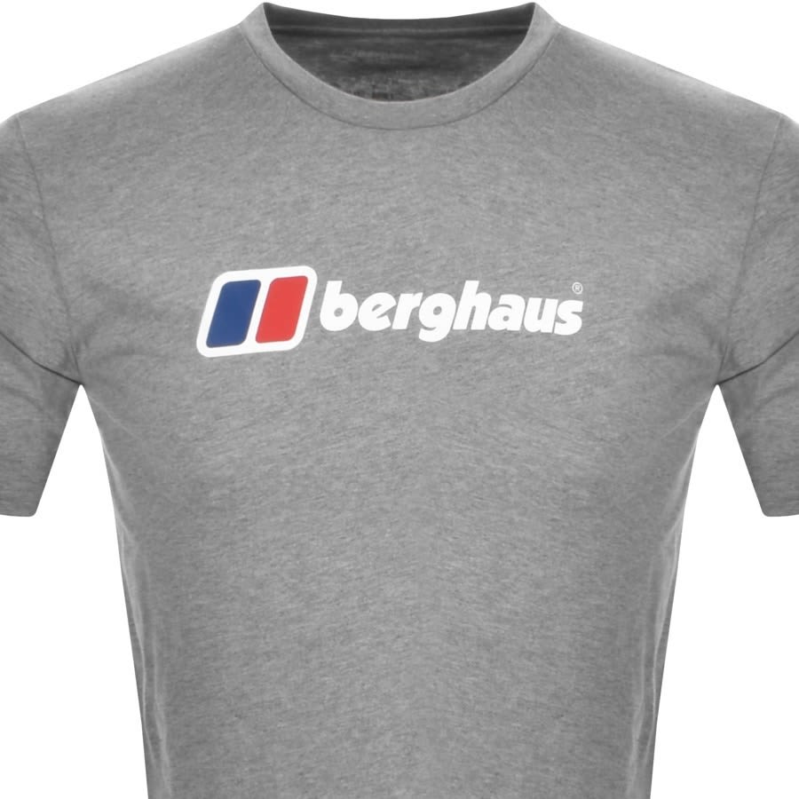 Berghaus Logo T Shirt Grey | Mainline 