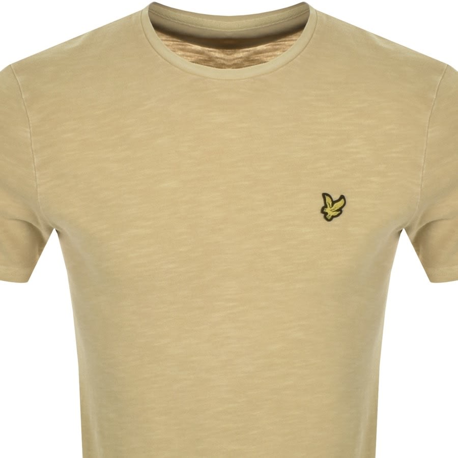 Alternative Image for ProductLyle And Scott Cotton Slub T Shirt Yellow2