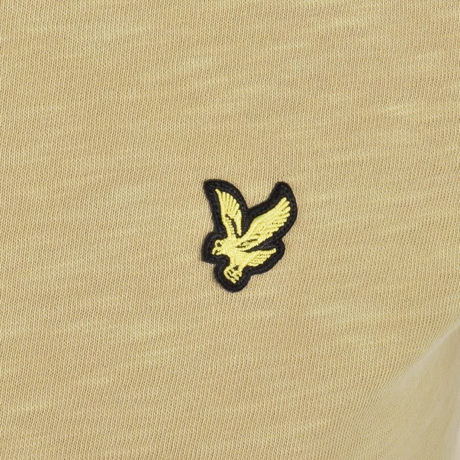 Alternative Image for ProductLyle And Scott Cotton Slub T Shirt Yellow3