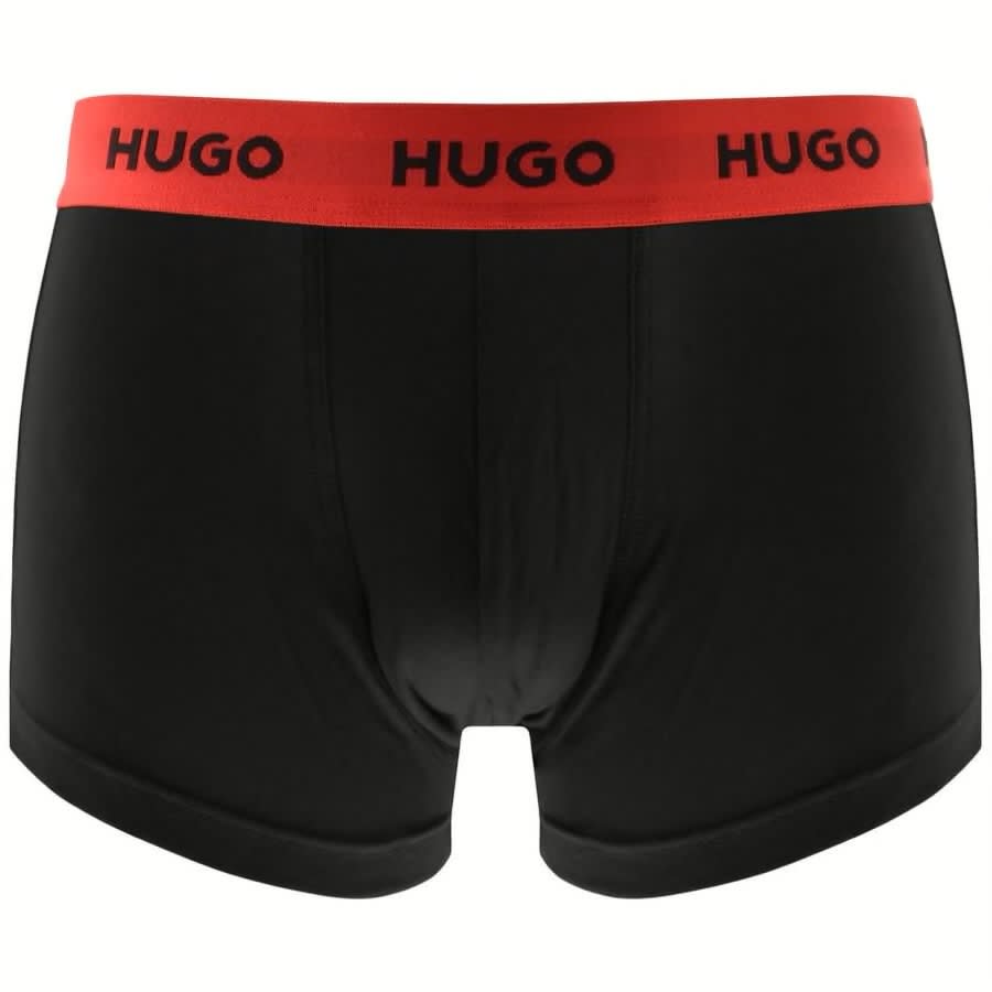Alternative Image for ProductHUGO Triple Pack Boxer Trunks Red3