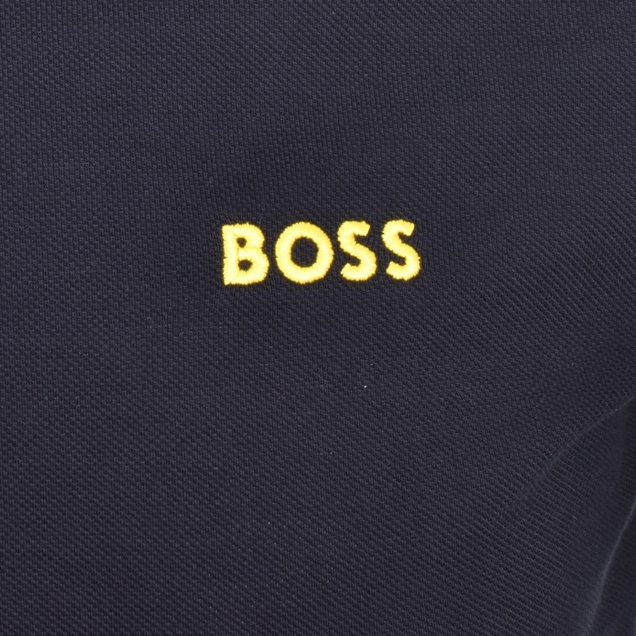 Alternative Image for ProductBOSS Paule 4 Jersey Polo T Shirt Navy3