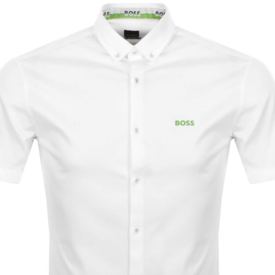 Alternative Image for ProductBOSS Biadia R Short Sleeved Shirt White2