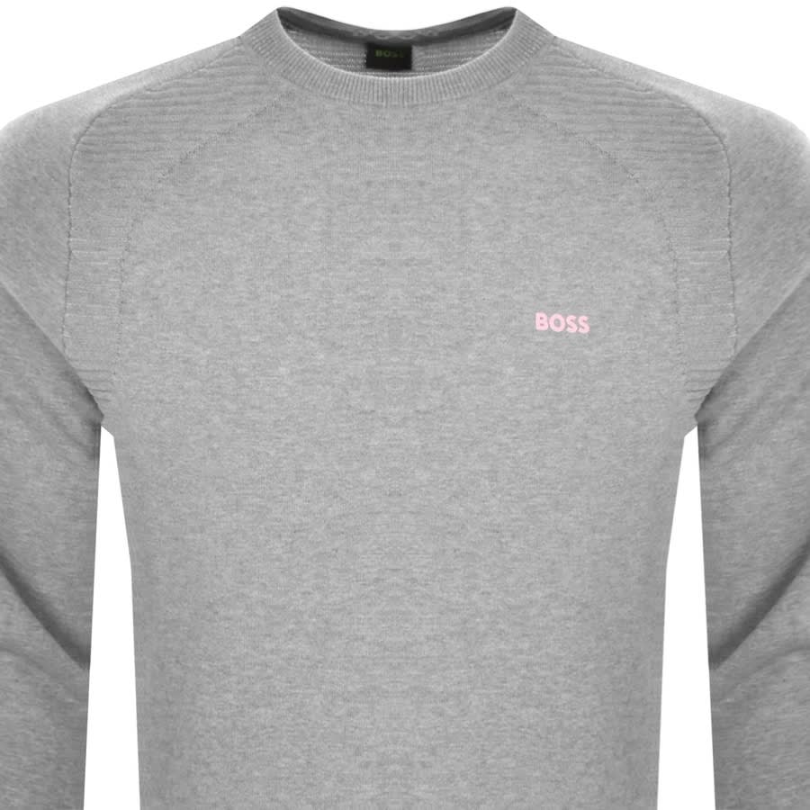 Alternative Image for ProductBOSS Ramal Knit Jumper Grey2