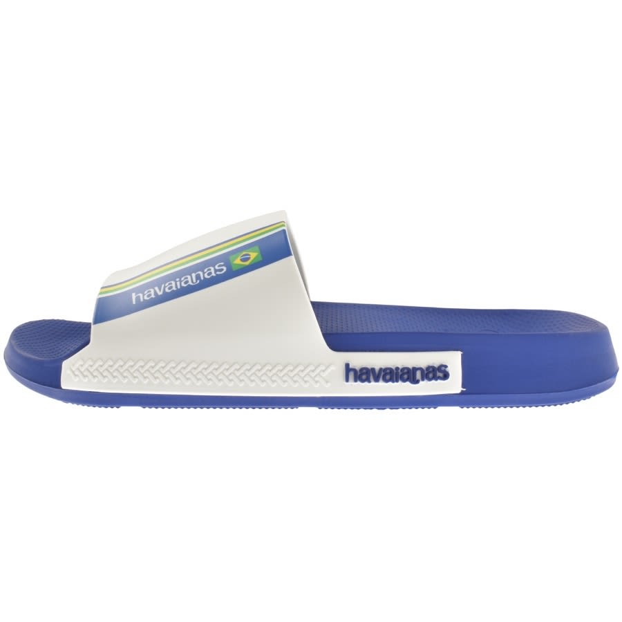 Alternative Image for ProductHavaianas Brazil Logo Sliders White2