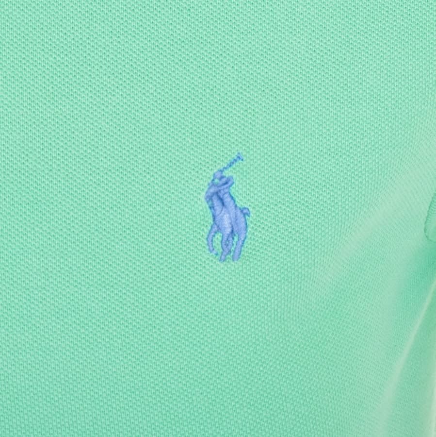 Alternative Image for ProductRalph Lauren Slim Fit Polo T Shirt Green3