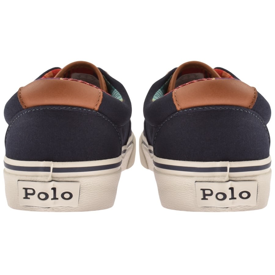 Alternative Image for ProductRalph Lauren Keaton Canvas Trainers Navy2