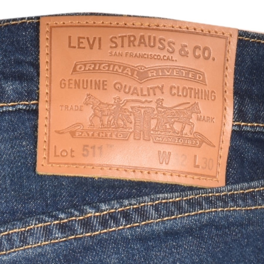 Alternative Image for ProductLevis 511 Slim Fit Jeans Dark Wash Navy3