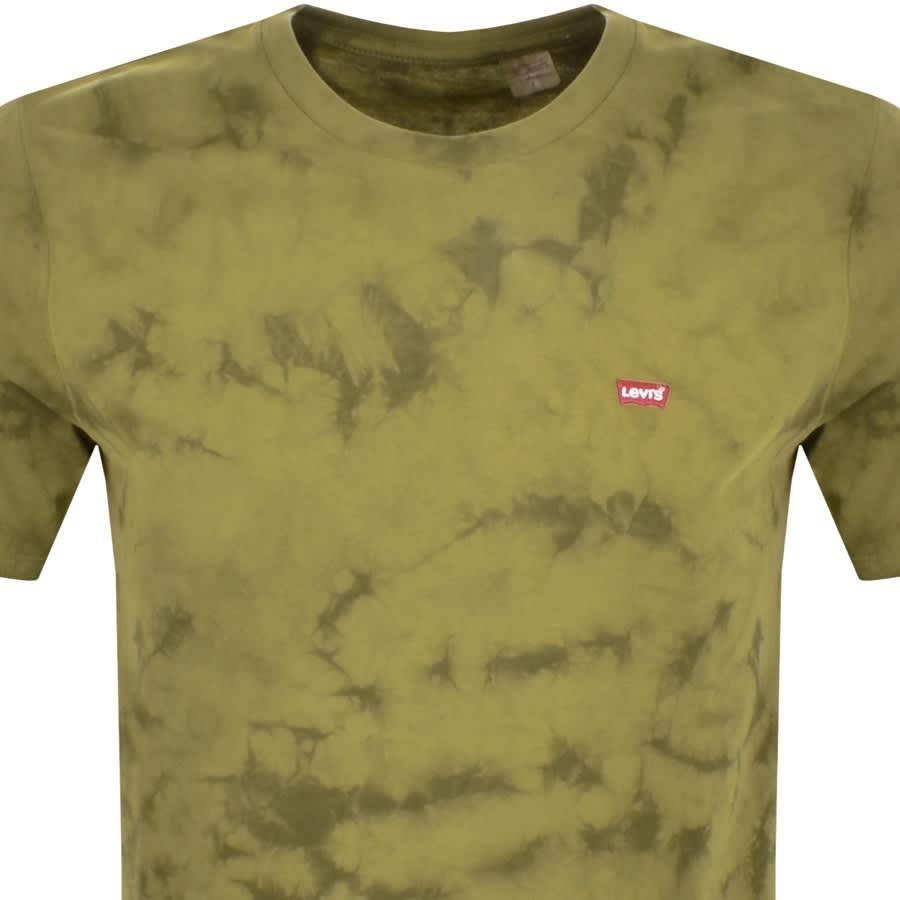 Alternative Image for ProductLevis Original Crew Neck Logo T Shirt Green2