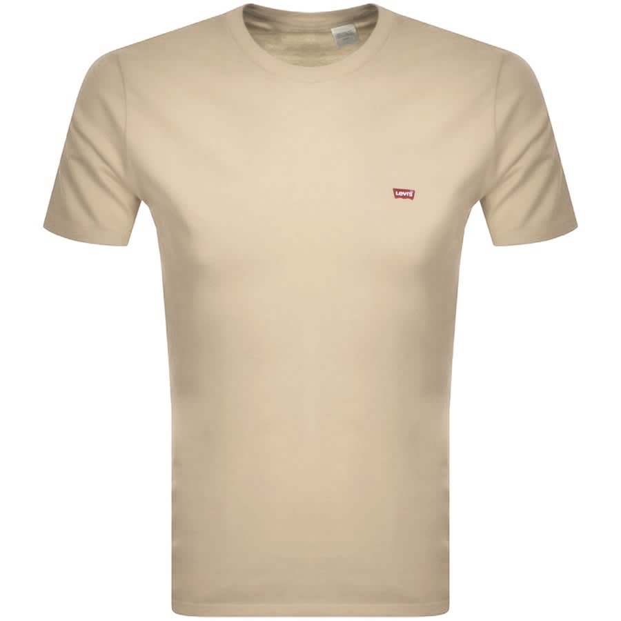 Alternative Image for ProductLevis Original Crew Neck Logo T Shirt Khaki1
