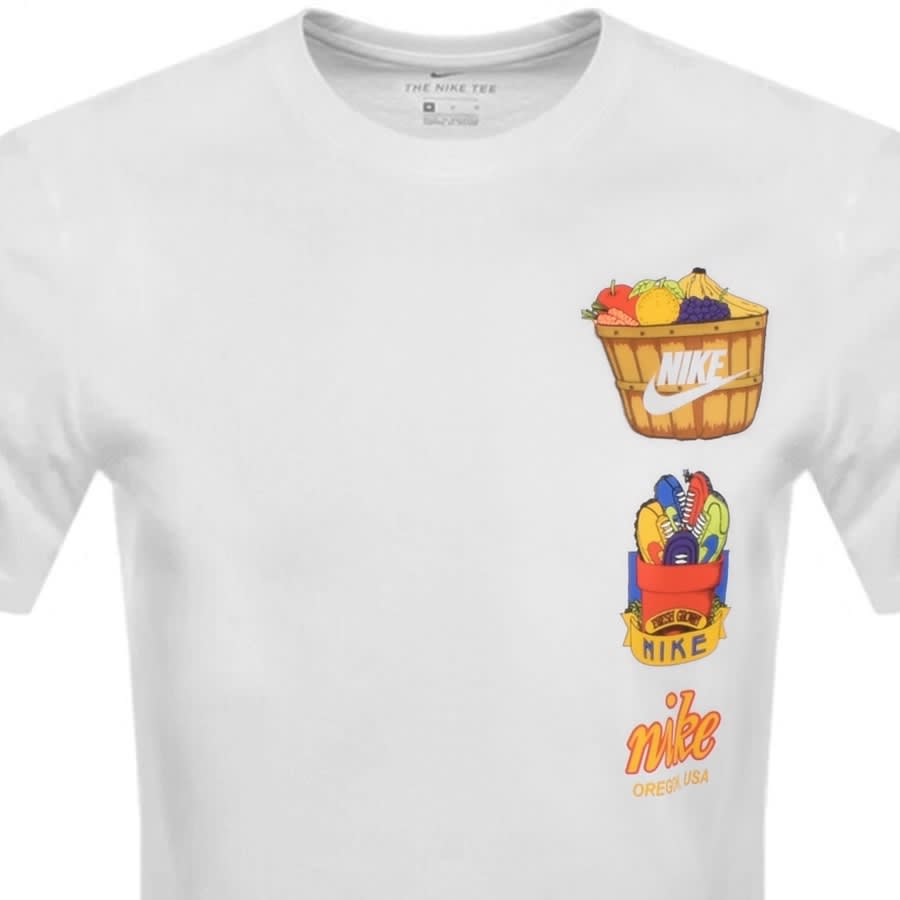 Alternative Image for ProductNike Short Sleeve Logo T Shirt White2