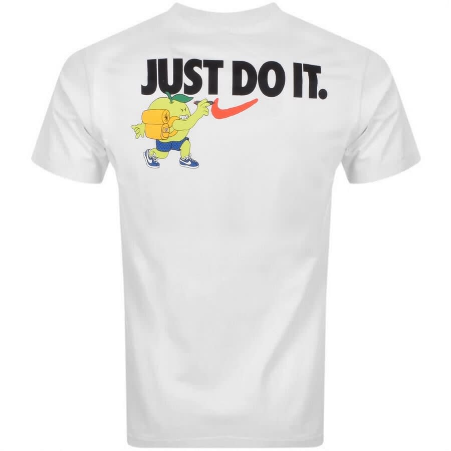 Alternative Image for ProductNike Short Sleeve Logo T Shirt White3