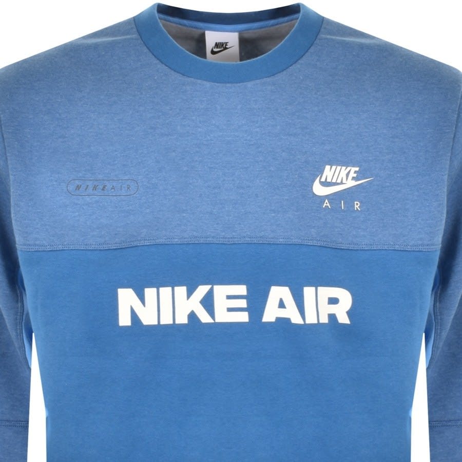 Alternative Image for ProductNike Air Crew Sweatshirt Blue2