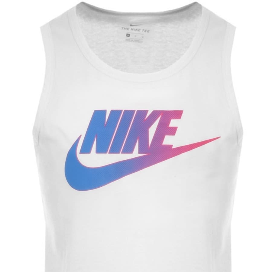 Alternative Image for ProductNike Club Brandmark Vest T Shirt White2