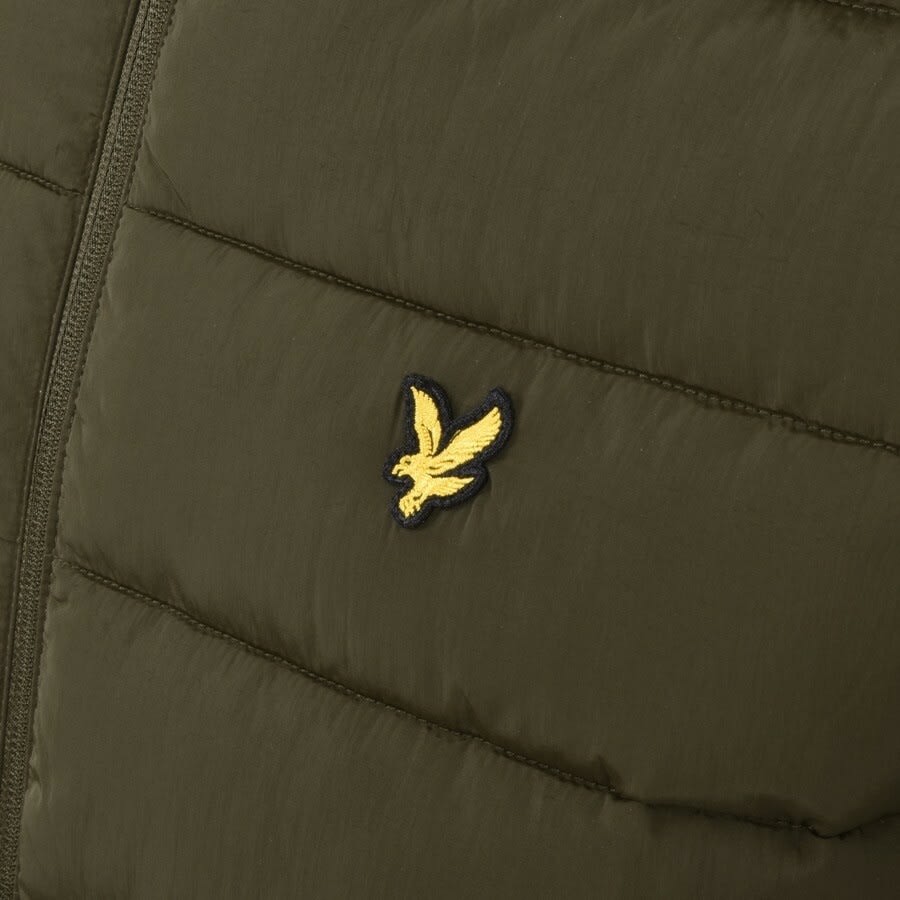 Alternative Image for ProductLyle And Scott Hooded Puffer Jacket Green3