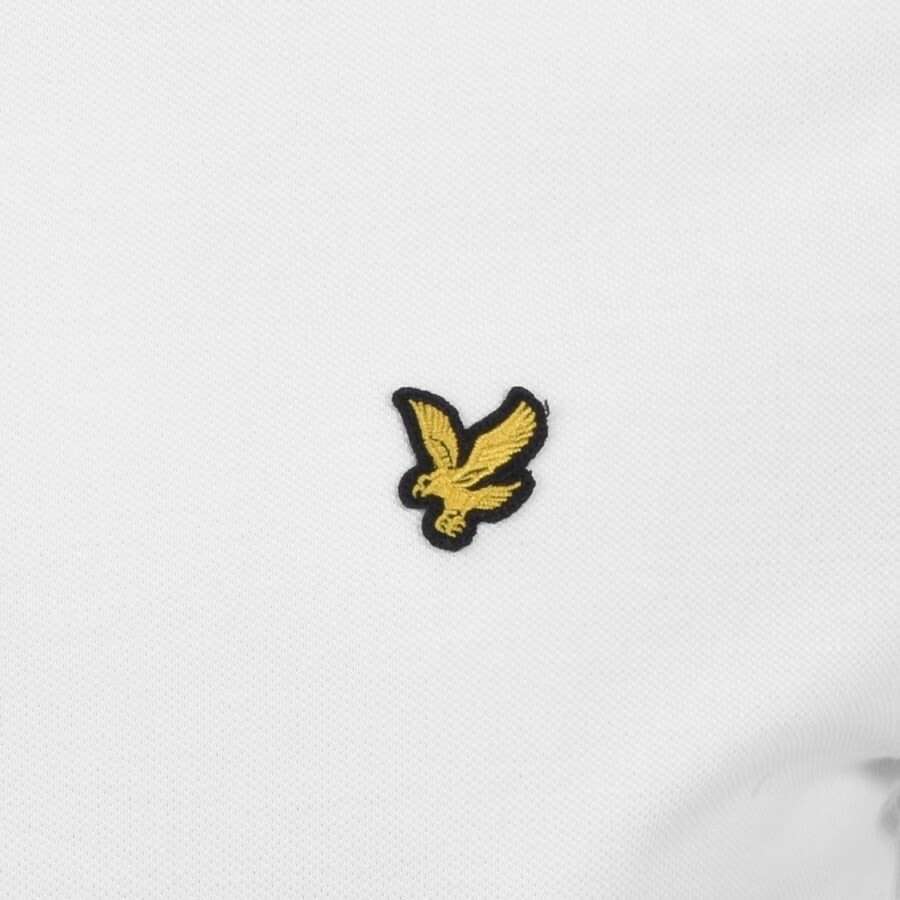 Alternative Image for ProductLyle And Scott Short Sleeved Polo T Shirt White3