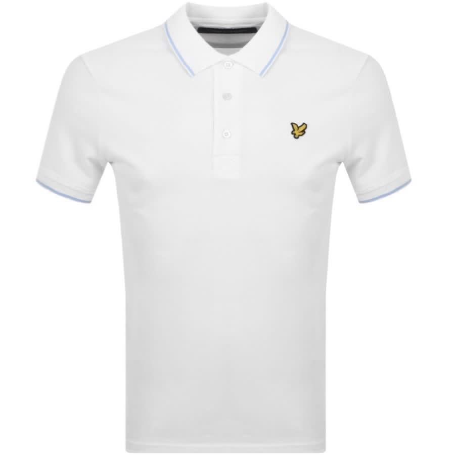 Alternative Image for ProductLyle And Scott Short Sleeved Polo T Shirt White1