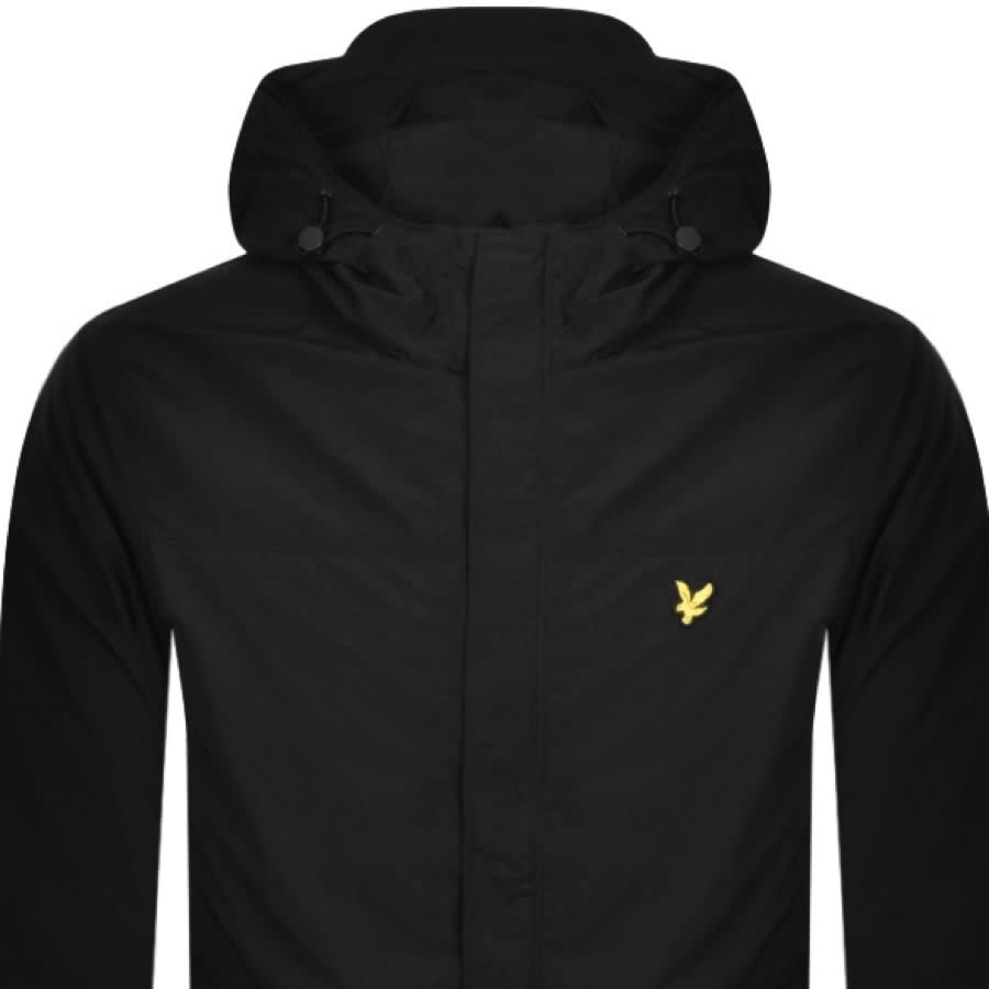 Alternative Image for ProductLyle And Scott Hooded Pocket Jacket Black2
