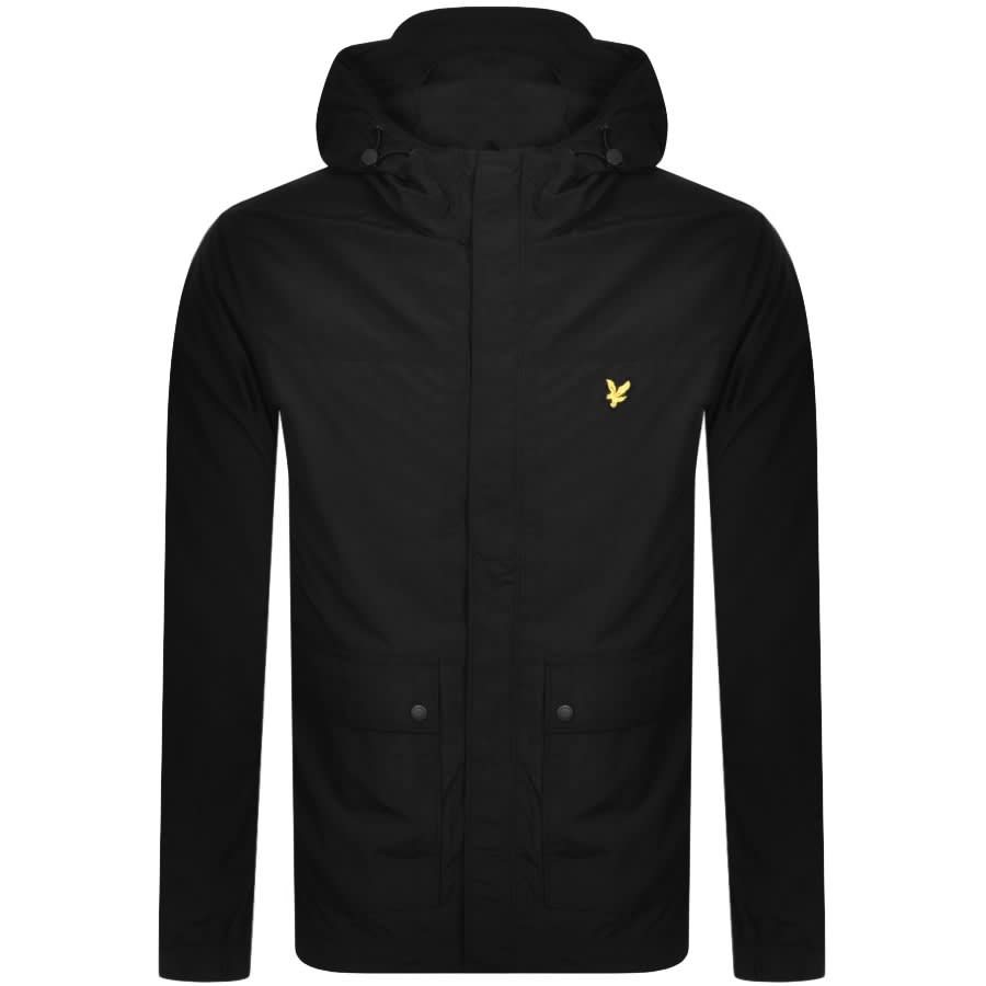 Alternative Image for ProductLyle And Scott Hooded Pocket Jacket Black1