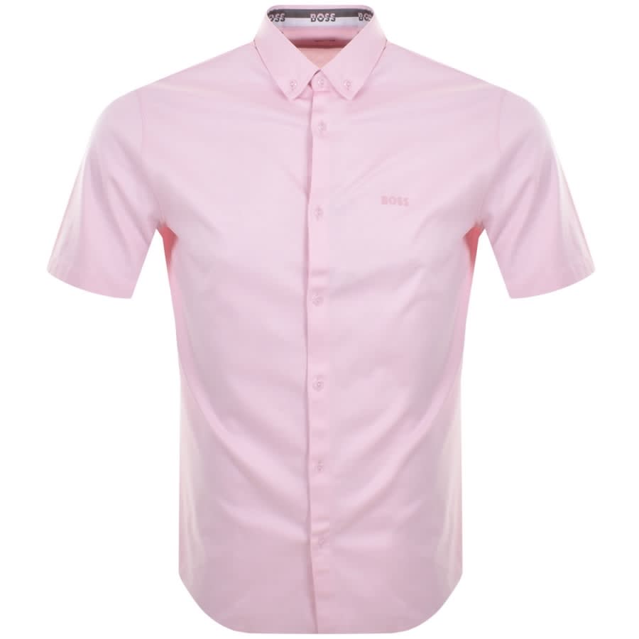 Alternative Image for ProductBOSS Biadia R Short Sleeved Shirt Pink1