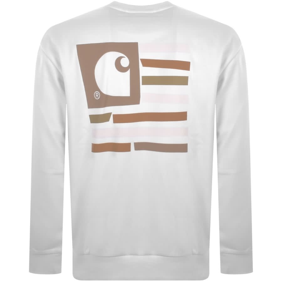 Alternative Image for ProductCarhartt Medley State Sweatshirt White3