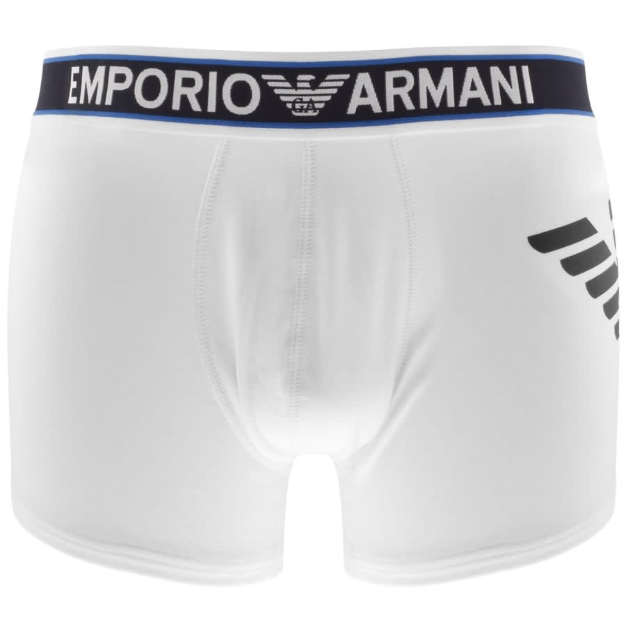 Alternative Image for ProductEmporio Armani Logo Trunks White1