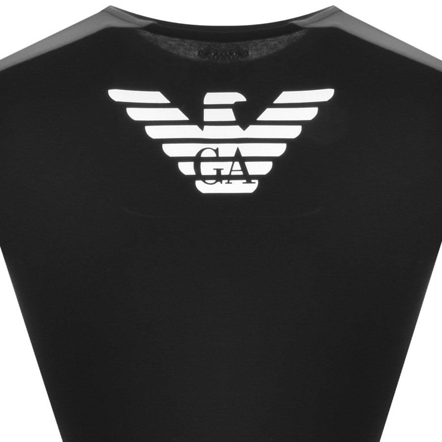 Alternative Image for ProductEmporio Armani Lounge Crew Neck T Shirt Black3