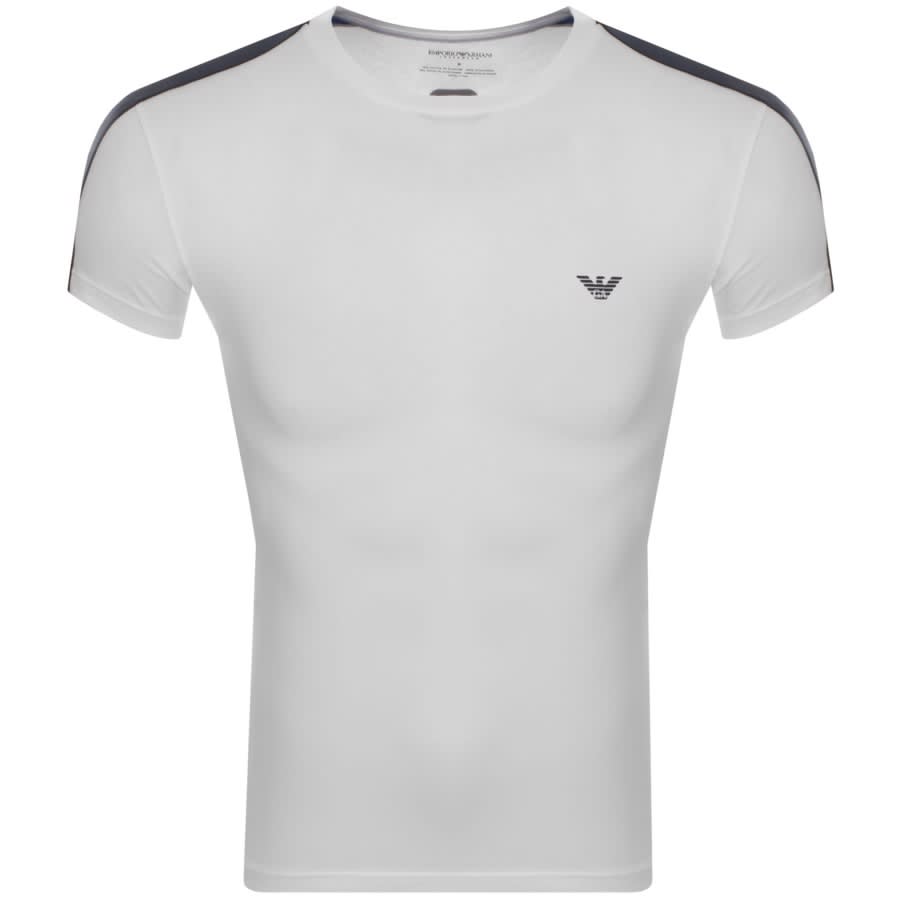 Alternative Image for ProductEmporio Armani Lounge Crew Neck T Shirt White2