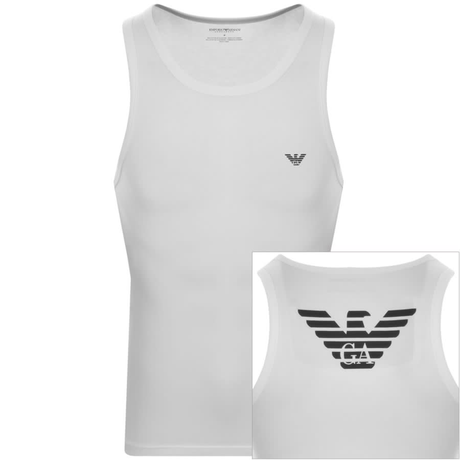 Alternative Image for ProductEmporio Armani Vest T Shirt White1