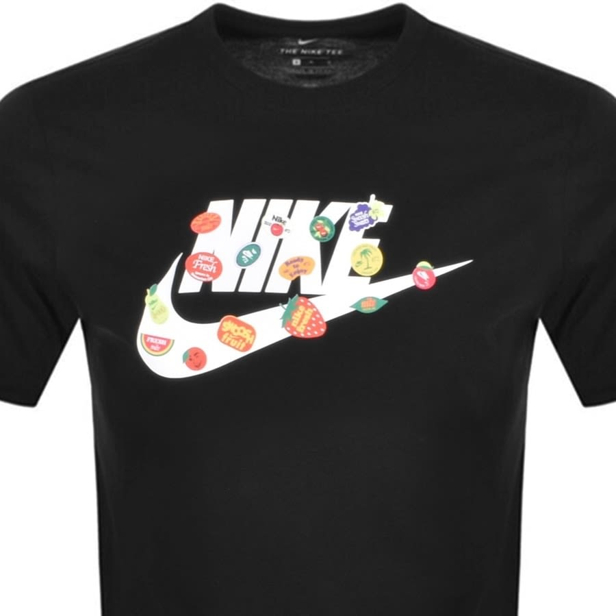 Alternative Image for ProductNike Short Sleeve Logo T Shirt Black2